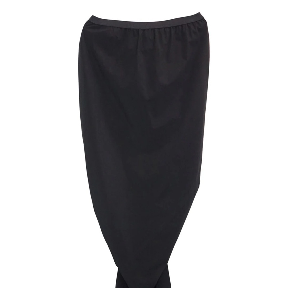 Rick Owens fishtail silk midi skirt - size 2 US. High waisted and rushed back.